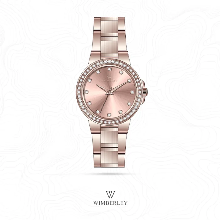ساعت زنانه ویمبرلی - Wimberley - مدل WB-CR117L-P